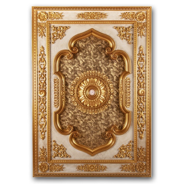 Banruo New Coming Style PS 3D Decorative Rectangle Ceiling Panel Board for Home Decoration