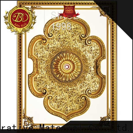 Banruo ceiling fixture medallion supplier for decoration