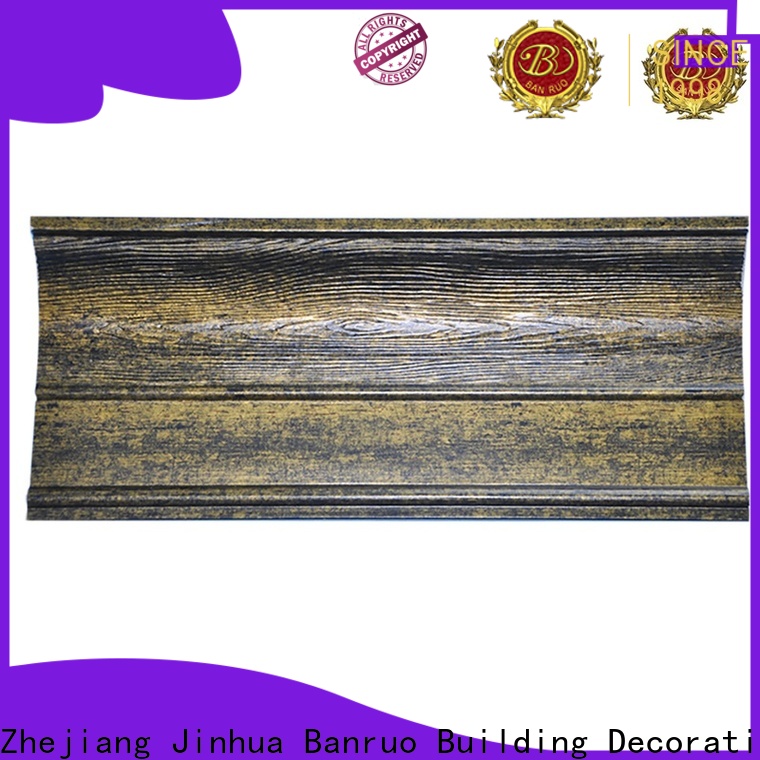 Banruo eco-friendly low cost crown molding company for decoration