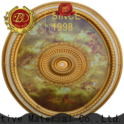 Banruo focal point ceiling medallions supplier for architecture
