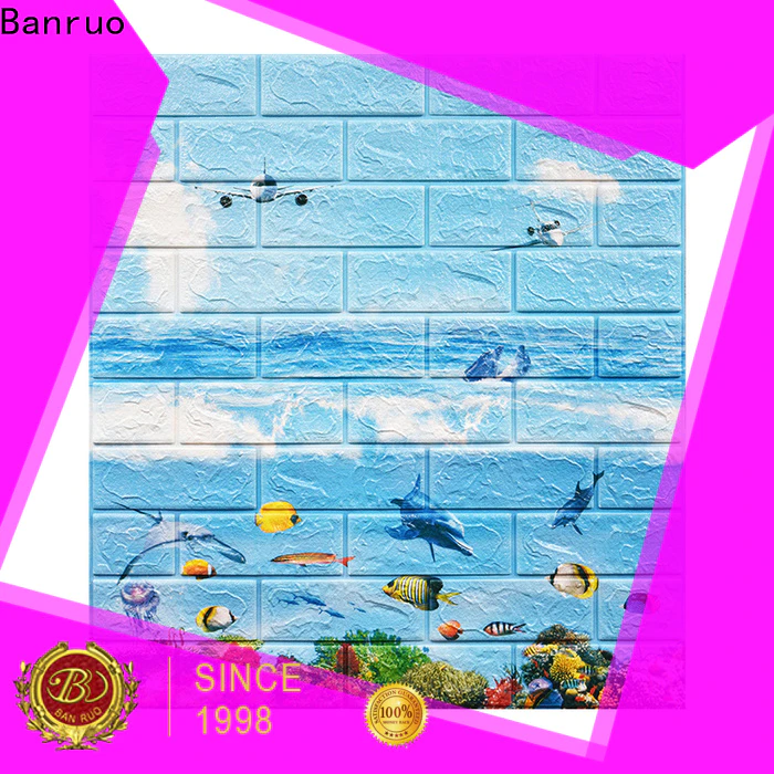 Banruo professional decorative plastic wall panels company for promotion