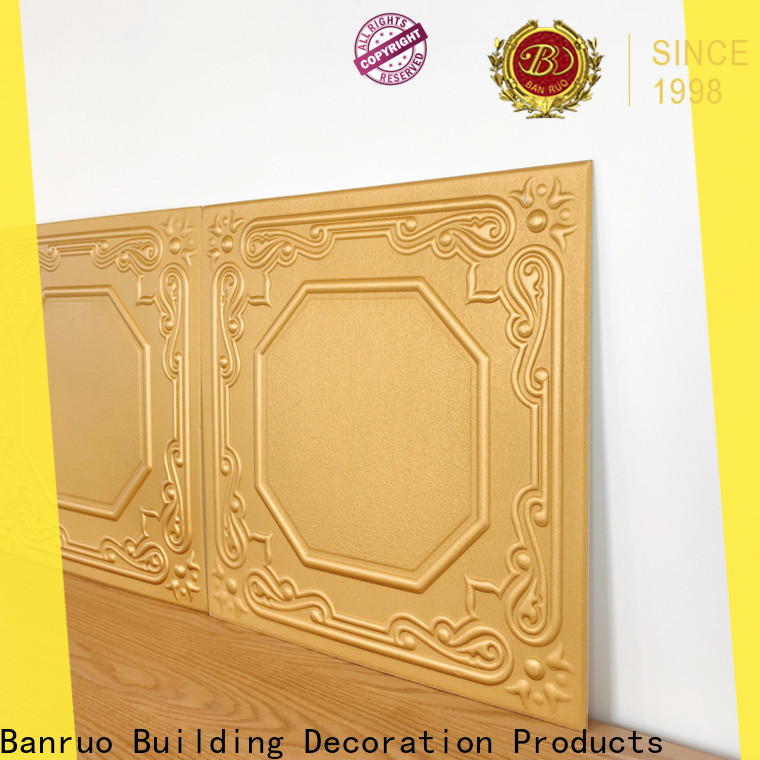 Banruo durable 3d wall panel tiles company for building decor