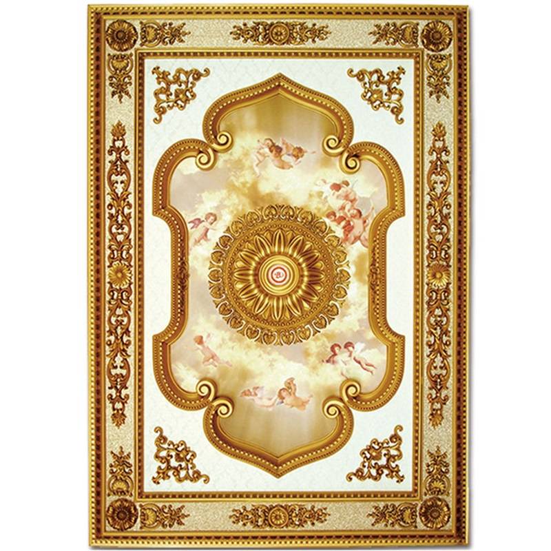 Banruo new artistic style rectangle decorative suspended ceiling tile panel accessories for interior home decoration