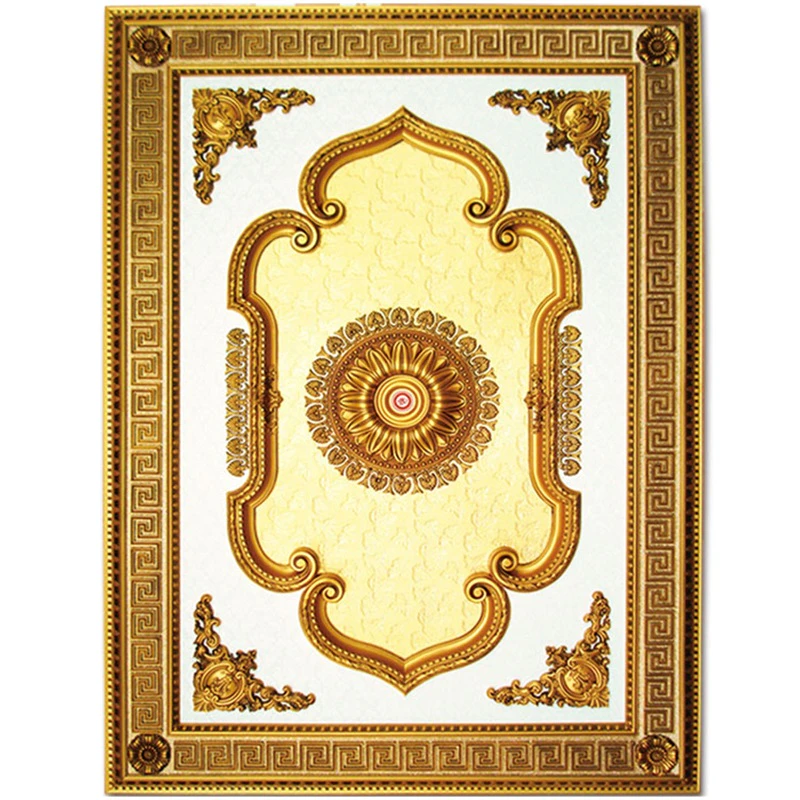 Banruo Artistic Designs Style Plastic PS Ceiling Tiles Board designs for Light Decoration