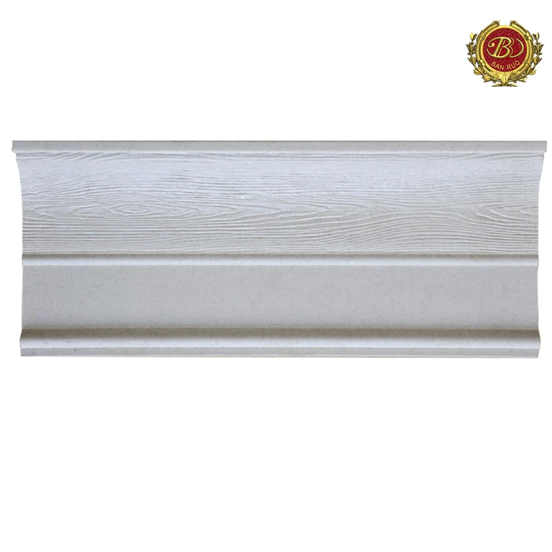 Banruo PS Polystyrene House Window Moulding Crown Moulding For Window Decoration