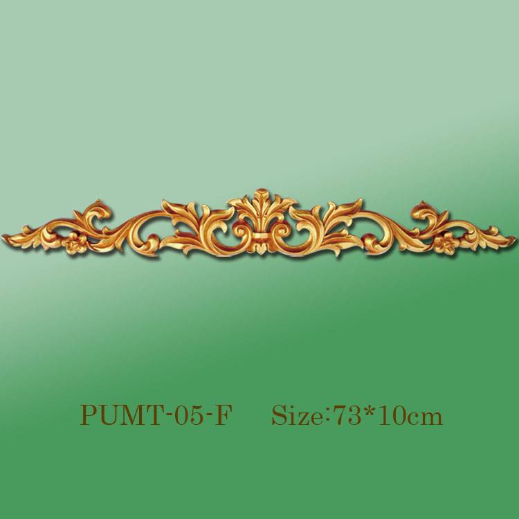 Banruo Factory Wholesale PU Material Ceiling Carving Veneer Ornamental Decoration Accessories For Home Decor