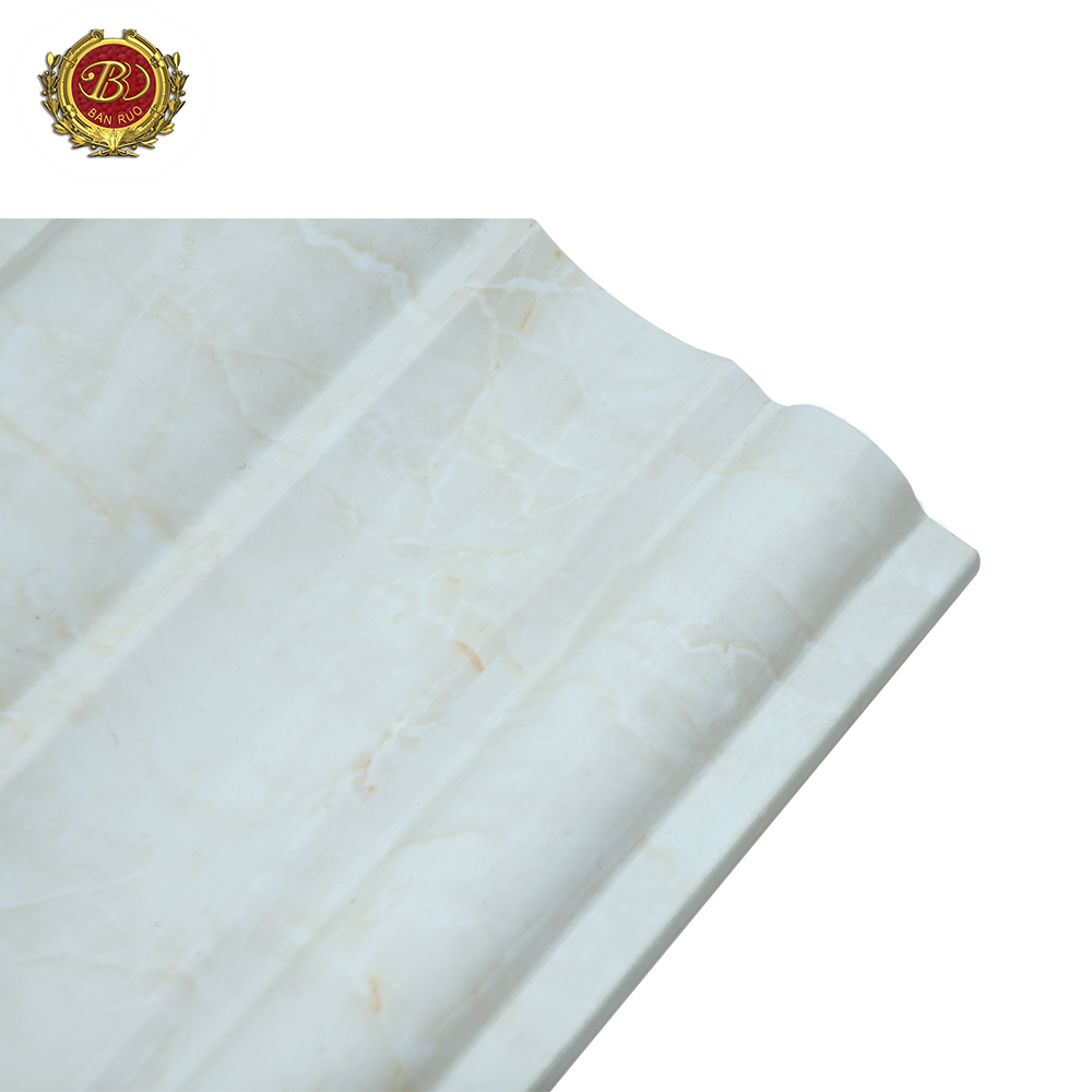 Plastic Chair Rail Molding : Thassos Polished Marble Tile Chair Rail Molding / The original purpose of a chair rail was to guard the wall against damage the select appropriate molding to be your chair rail.