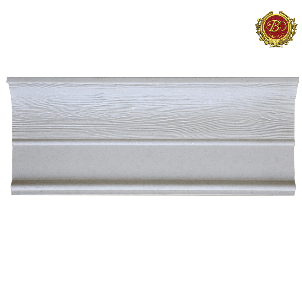 Banruo PS Polystyrene Window Moulding Crown Molding For Window Decoration