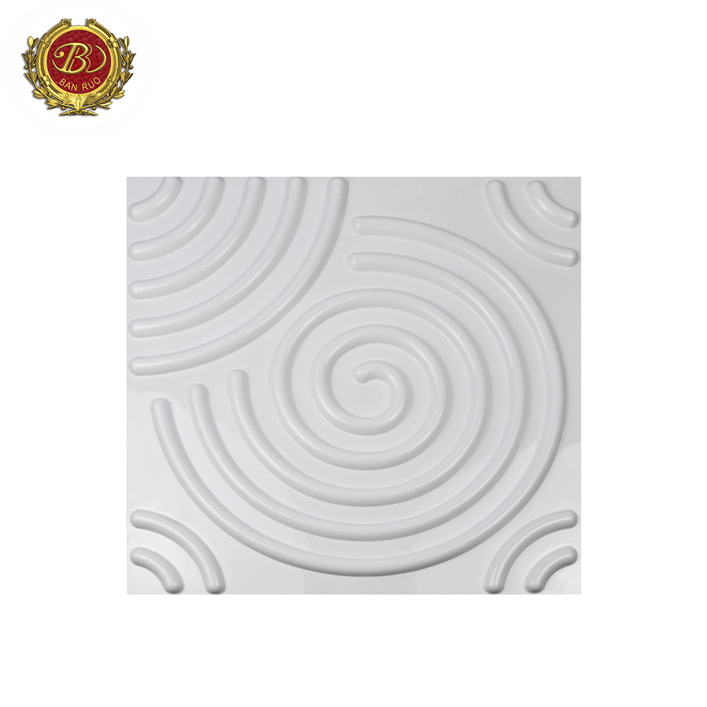 Banruo Low Price Fire Proof 3D Contemporary Wall Panesl For Interior Decoration