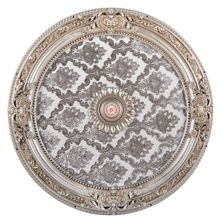 Banruo New Arriving Hotel Decorative PS House Ceiling Tiles Medallion Panel For Room Lighting Material