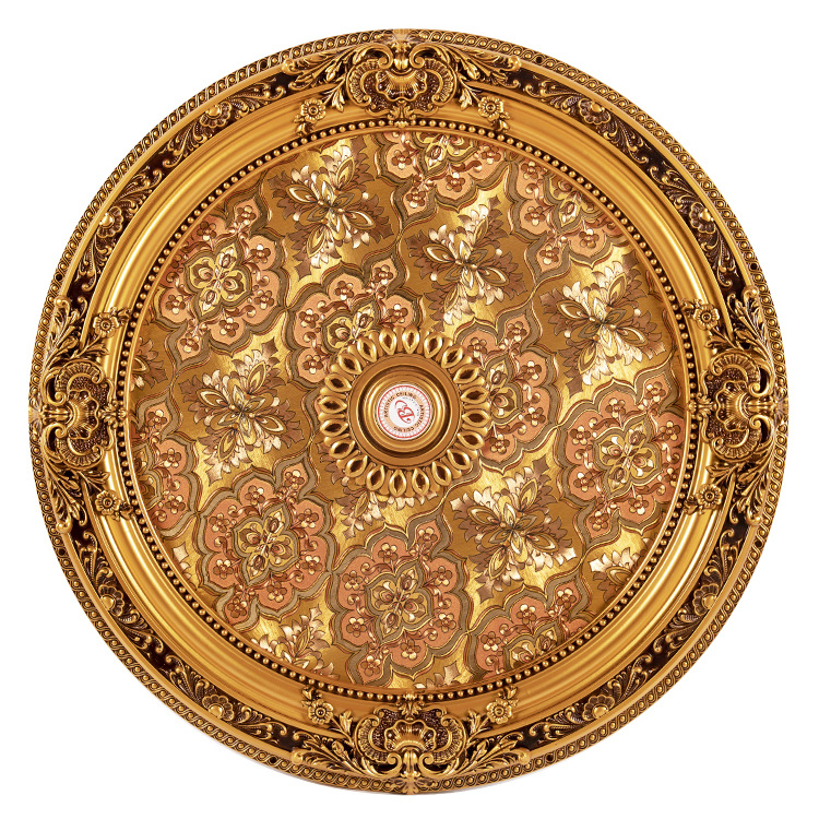 Banruo New Arriving Interior Decorative PS Architectural Ceiling Panels Medallion For Room Lighting Material