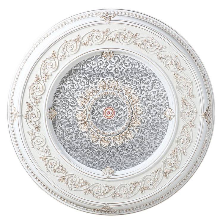 Banruo new style interior decoration PVC & PS art deco ceiling medallion for house building