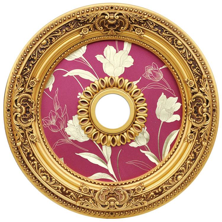 Banruo New trend interior decoration PS art deco ceiling medallion for house building