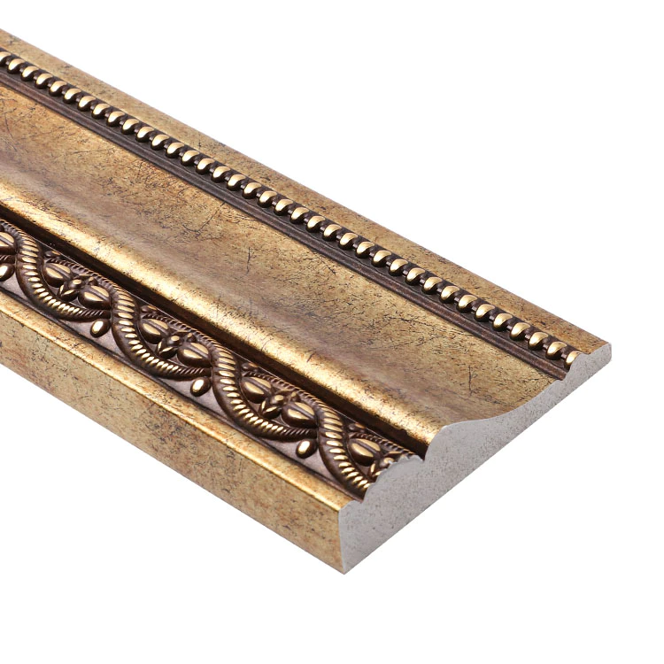 Banruo Hot Sell Polystyrene Decorative Wall Cornice Baseboard Skirting Moulding For Interior House Decoration