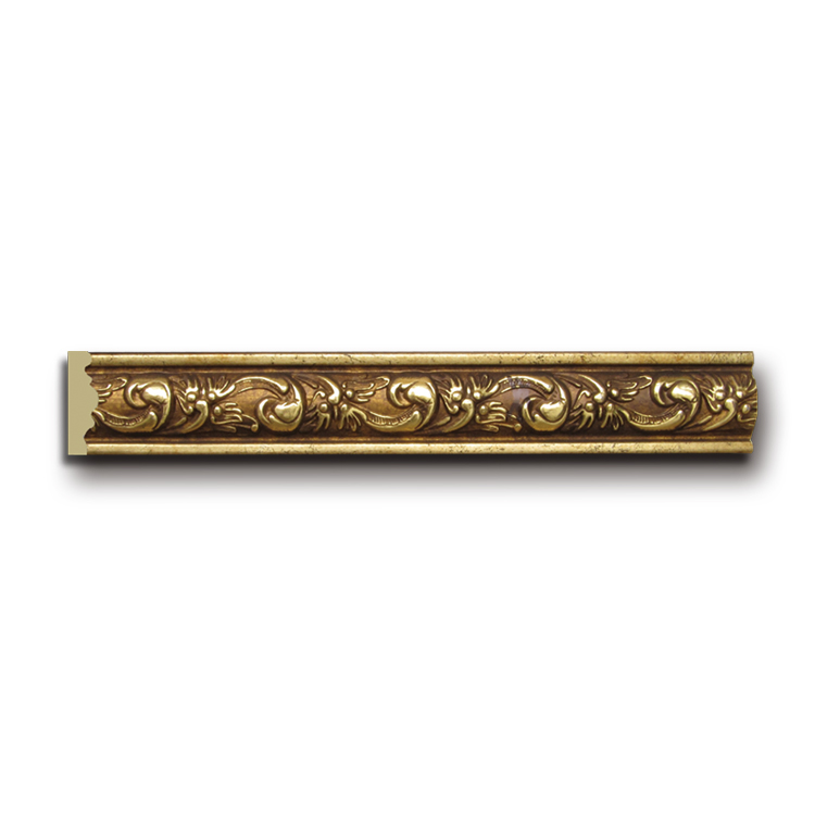 Banruo Artistic Antique PS Decor Frames Moulding Ceiling Window Frame Base Line for Villas