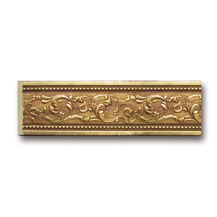 Banruo Classical Carved Style Polystyrene Plastic Modern Baseboards Crown Moulding Cornice For Home