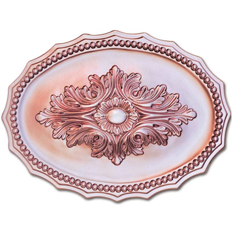Banruo European Style PU Artistic Decorative Ceiling Tiles For Drop Ceiling