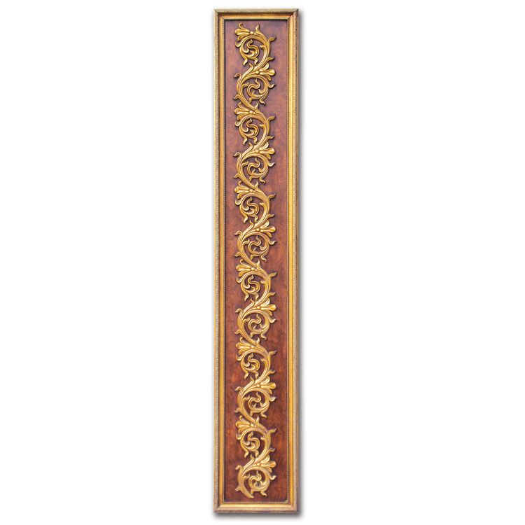 Banruo classical style artistic 3D carving plaque plastic affordable wall paneling molding decor arts wall panel